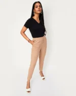 Women Fitted V-Neck T-Shirt - Image 2